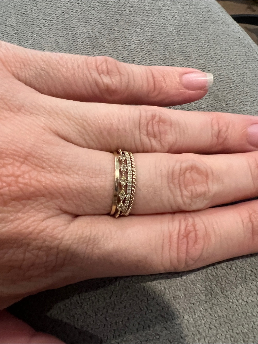 Gorjana 14k Gold Crew Ring